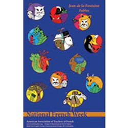 Fables de la Fontaine Teacher's Manual & Poster - Print Copy (+ Free Instant Digital Download)