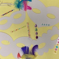 Mardi Gras Mask Craft Kit