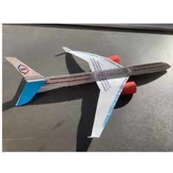 Learning French Can Take You Where You Want To Go paper airplane