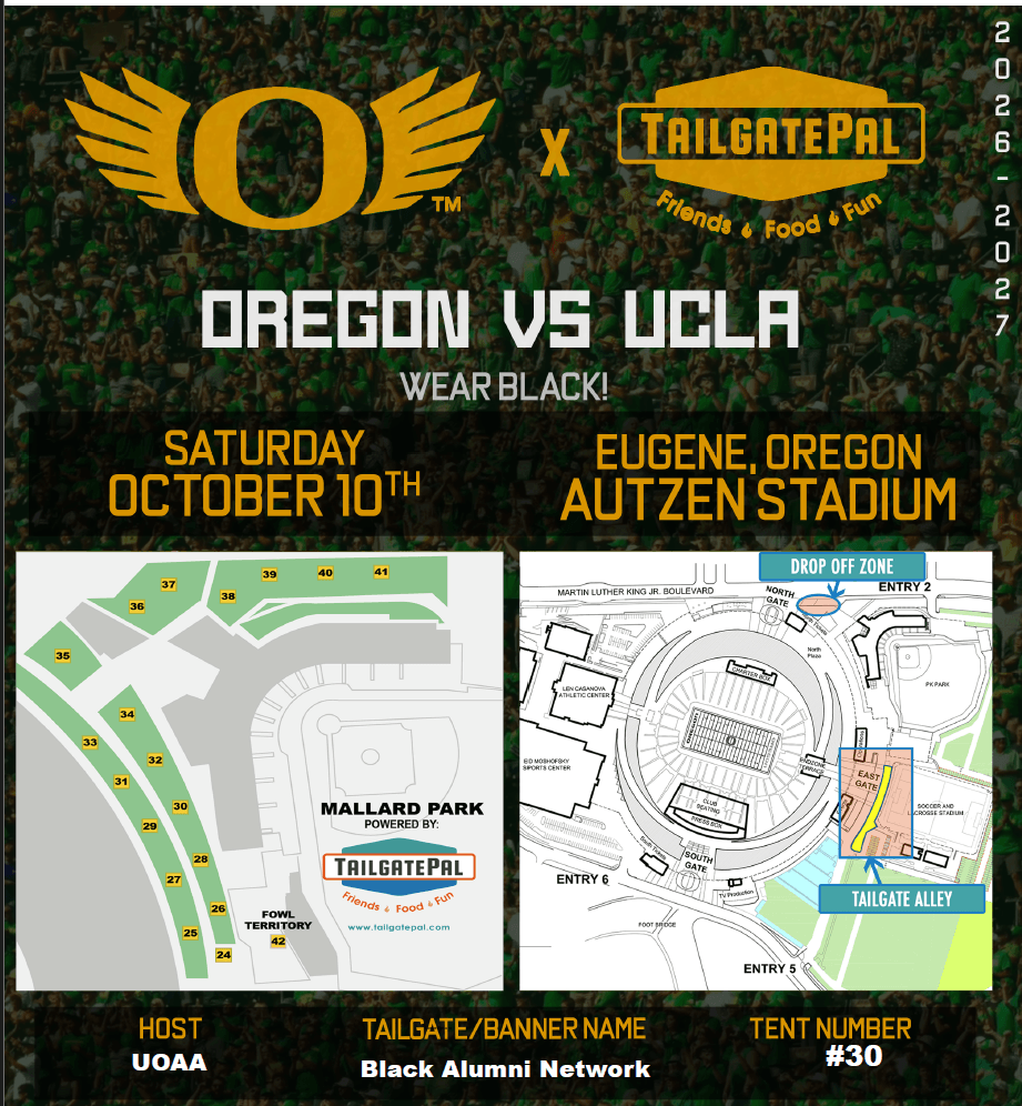Tailgate map and information