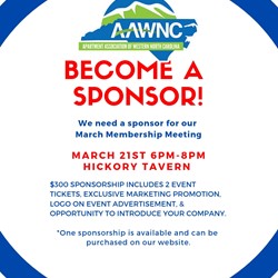 March Membership Meeting Sponsorship