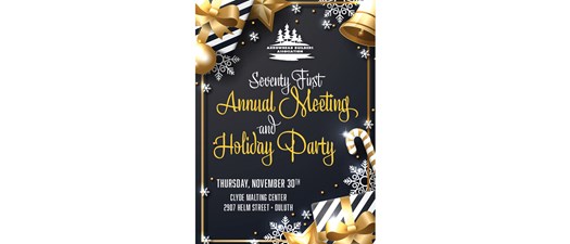 71st Annual Meeting & Holiday Dinner