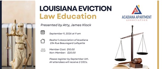Louisiana Eviction Law Education