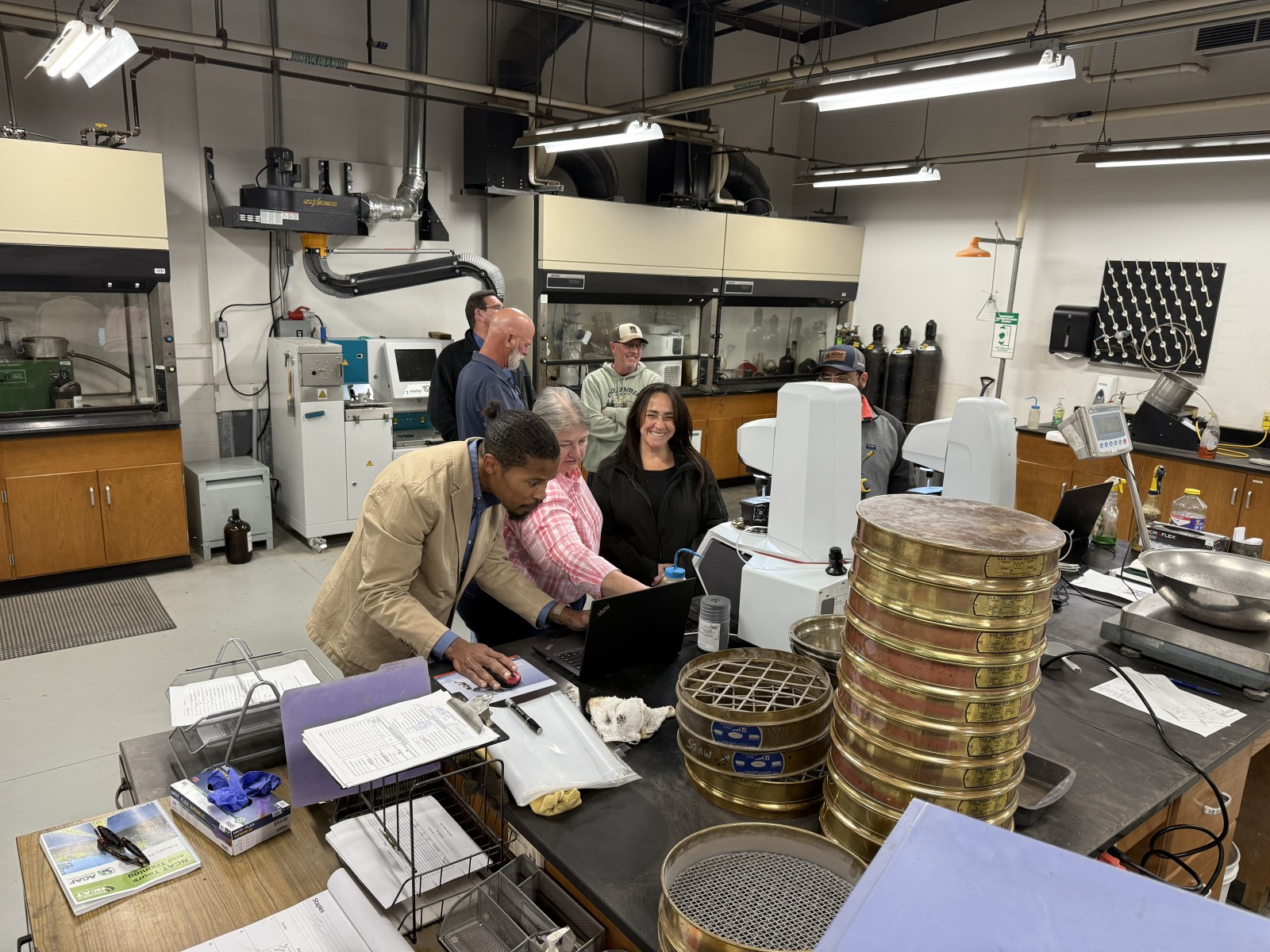 DSR equipment demonstration