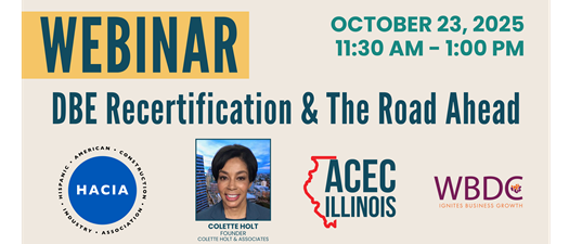DBE Recertification & The Road Ahead