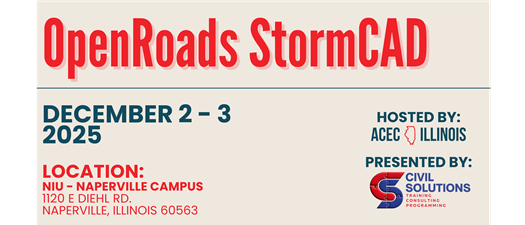 OpenRoads StormCAD