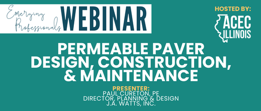 EP Webinar Series: Permeable Paver Design, Construction, & Maintenance