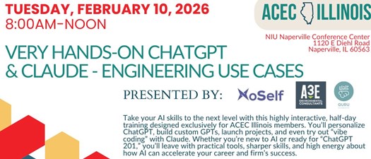 SAVE THE DATE: Very Hands-On ChatGPT & Claude - Engineering Use Cases