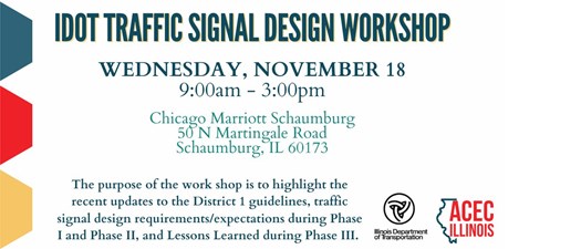 IDOT Traffic Signal Design workshop