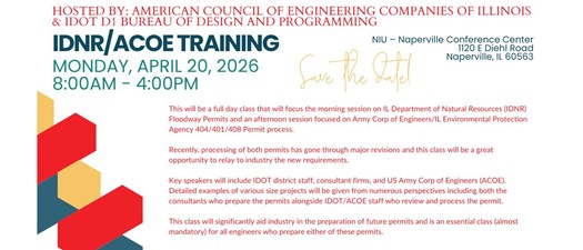 IDNR/ACOE Training