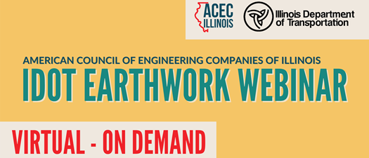 On Demand: IDOT Earthwork Webinar
