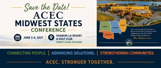Save the Date: 2027 ACEC Midwest States Conference