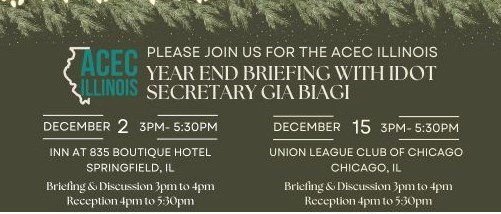 Year-end Briefing with IDOT Secretary Biagi - Chicago