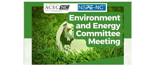 Joint ACEC/NC & PENC Environment and Energy Committee Meeting - September