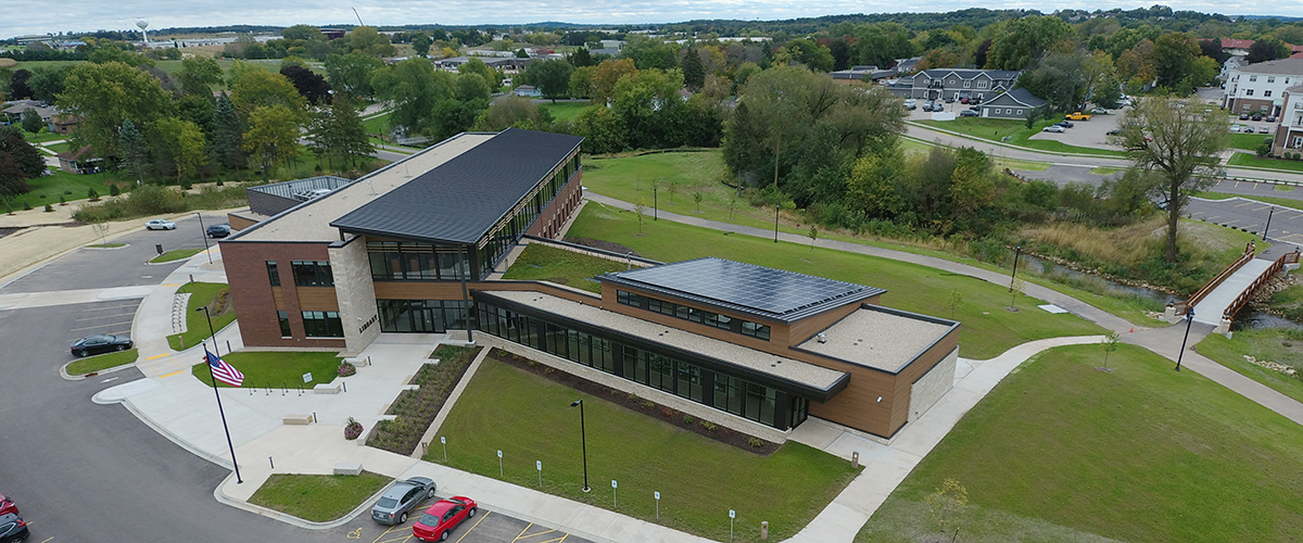 Waunakee Library now sits on the former Waunakee Alloy Casting Corp.Site