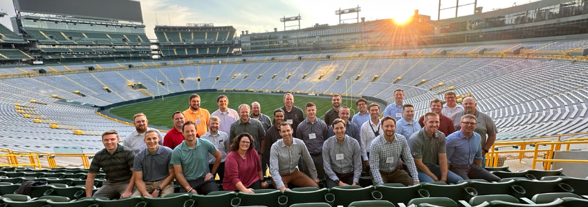 Leadership Institute Class of 2024 at Lambeau Field