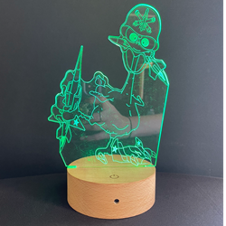 Oozlefinch LED Light Statue