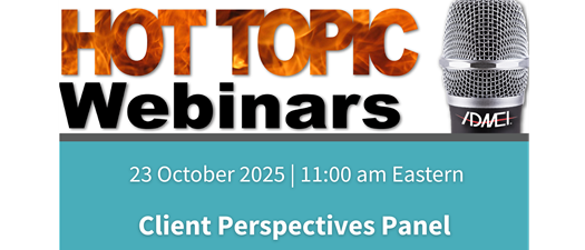 Webinar |  Client Perspectives Panel