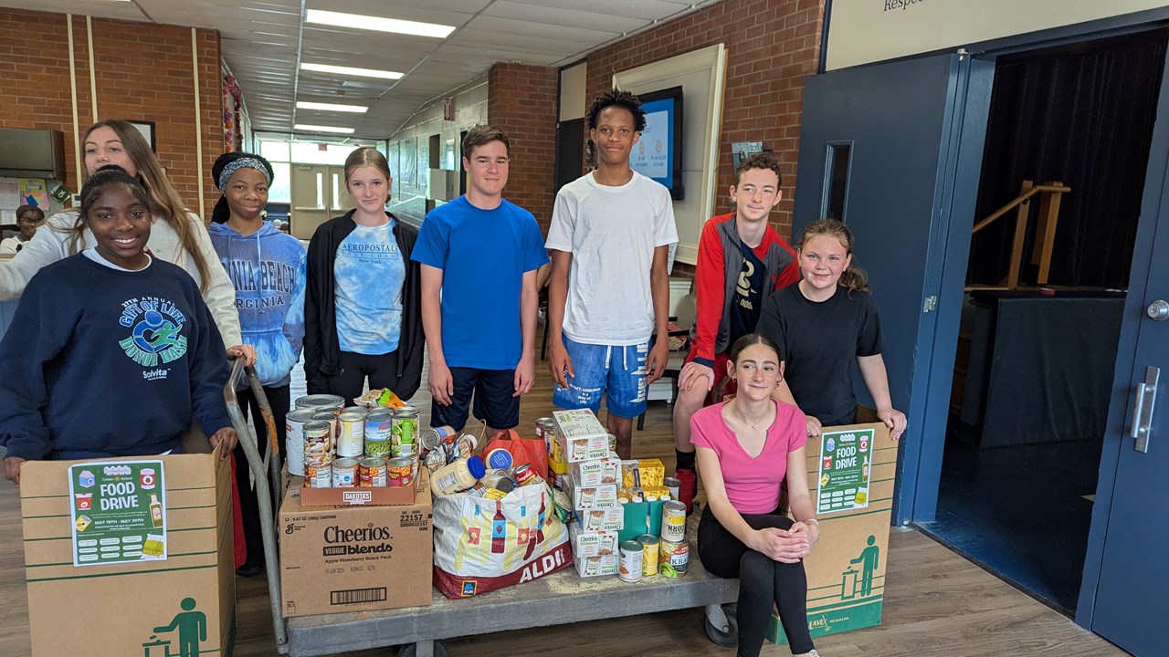 Student Council Food Drive