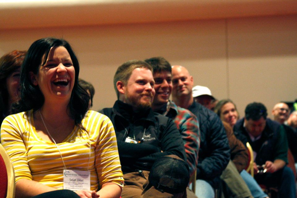people smiling at workshop