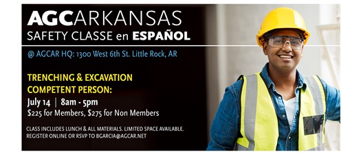 Spanish- Trenching and Excavation Competent Person - Central