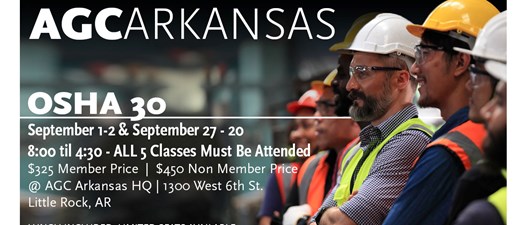 OSHA 30 - construction - Central