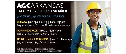 OSHA 10 en Espanol - Central AR