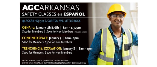 Trenching & Excavation en Espanol - Central AR