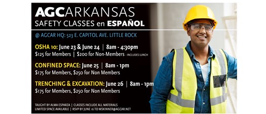Trenching & Excavation en Espanol - Central AR