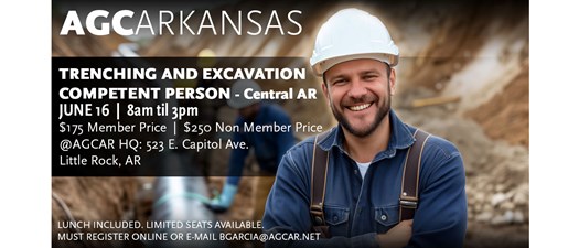 Trenching and Excavation Competent Person - CENTRAL