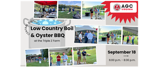 Central District Low Country Boil & Oyster BBQ 9/18/25