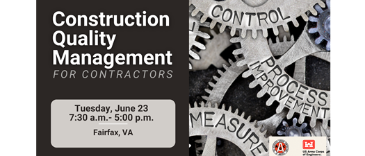 CQM-C Construction Quality Management for Contractors - Nova 6/23/26
