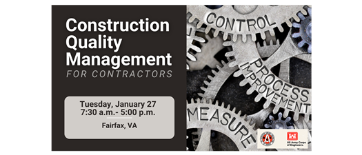 CQM-C Construction Quality Management for Contractors - Nova 1/27/26