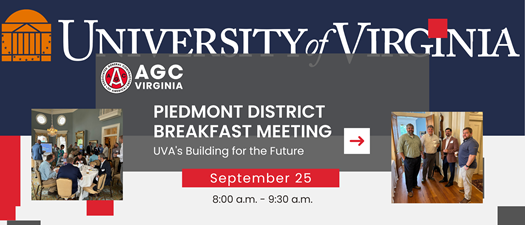 Piedmont District Breakfast Meeting - UVA's Building for the Future 9/25/25