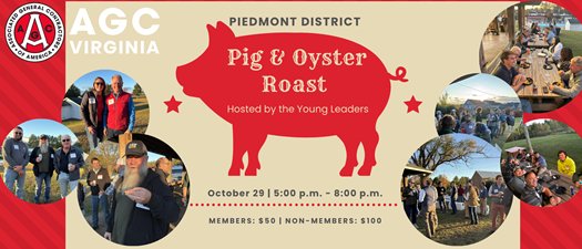 Piedmont District Pig & Oyster Roast, hosted by the Young Leaders