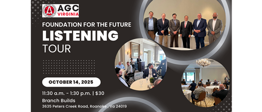Foundation for the Future Listening Tour, hosted by Roanoke District