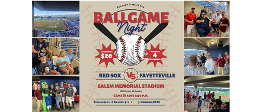 Roanoke District YL Ballgame Night 9/4/25
