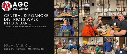 Two Districts Walk Into a Bar...Central & Roanoke Districts 11/6/25