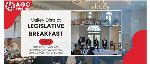 Valley District Legislative Breakfast 4/15/26