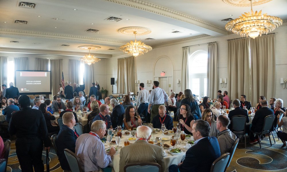AIA Louisiana awards event attendees