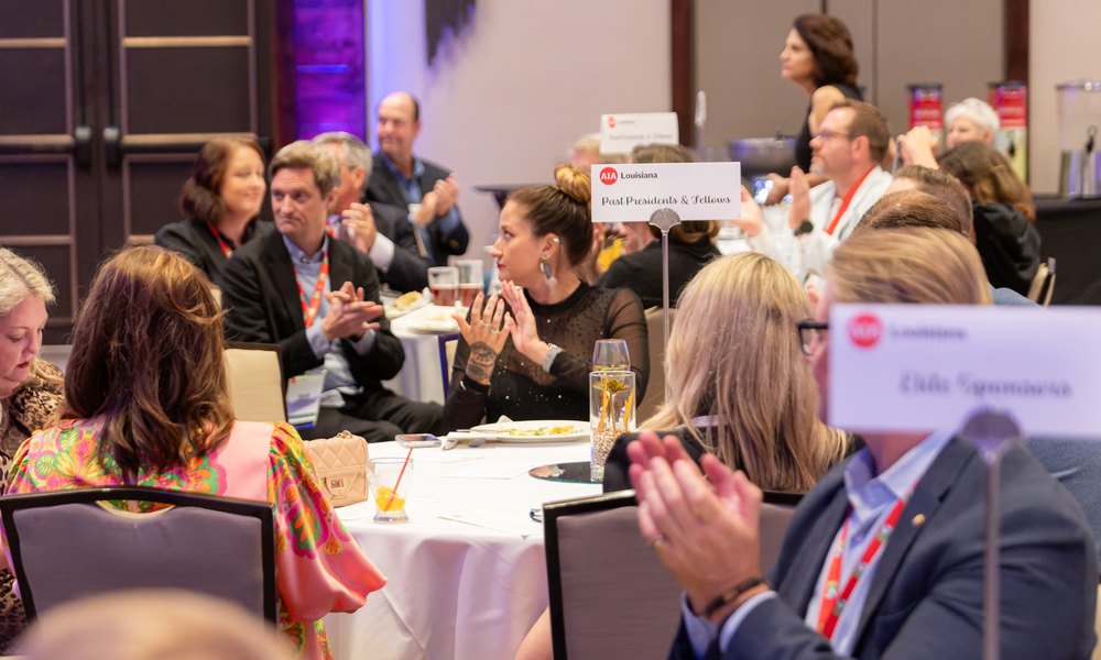 Conference attendees at AIA Louisiana