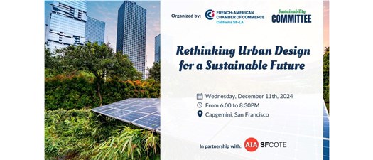 Rethinking Urban Design for a Sustainable Future