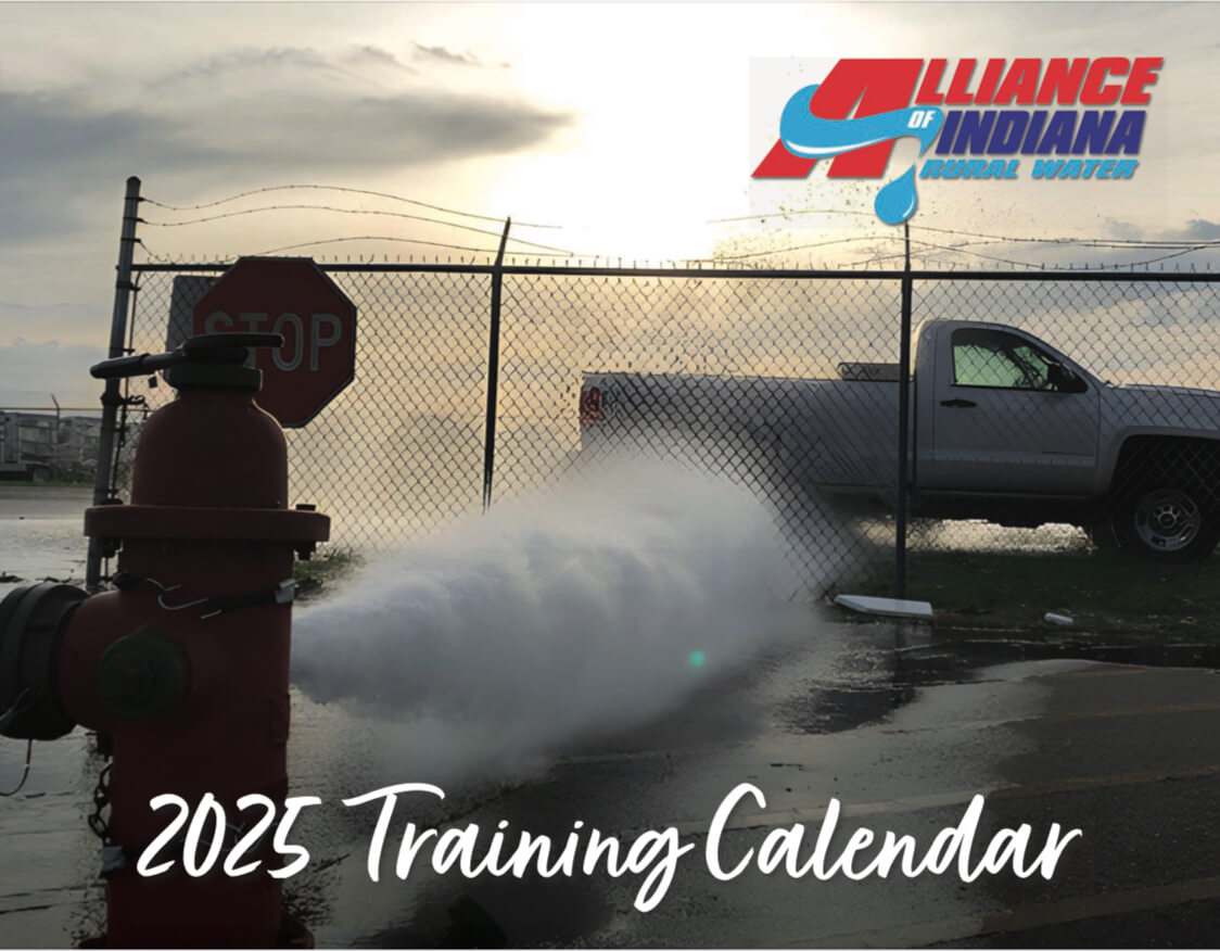 Screenshot of the training calendar