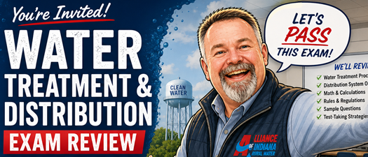 Water Treatment & Distribution Certification Exam Review - Online