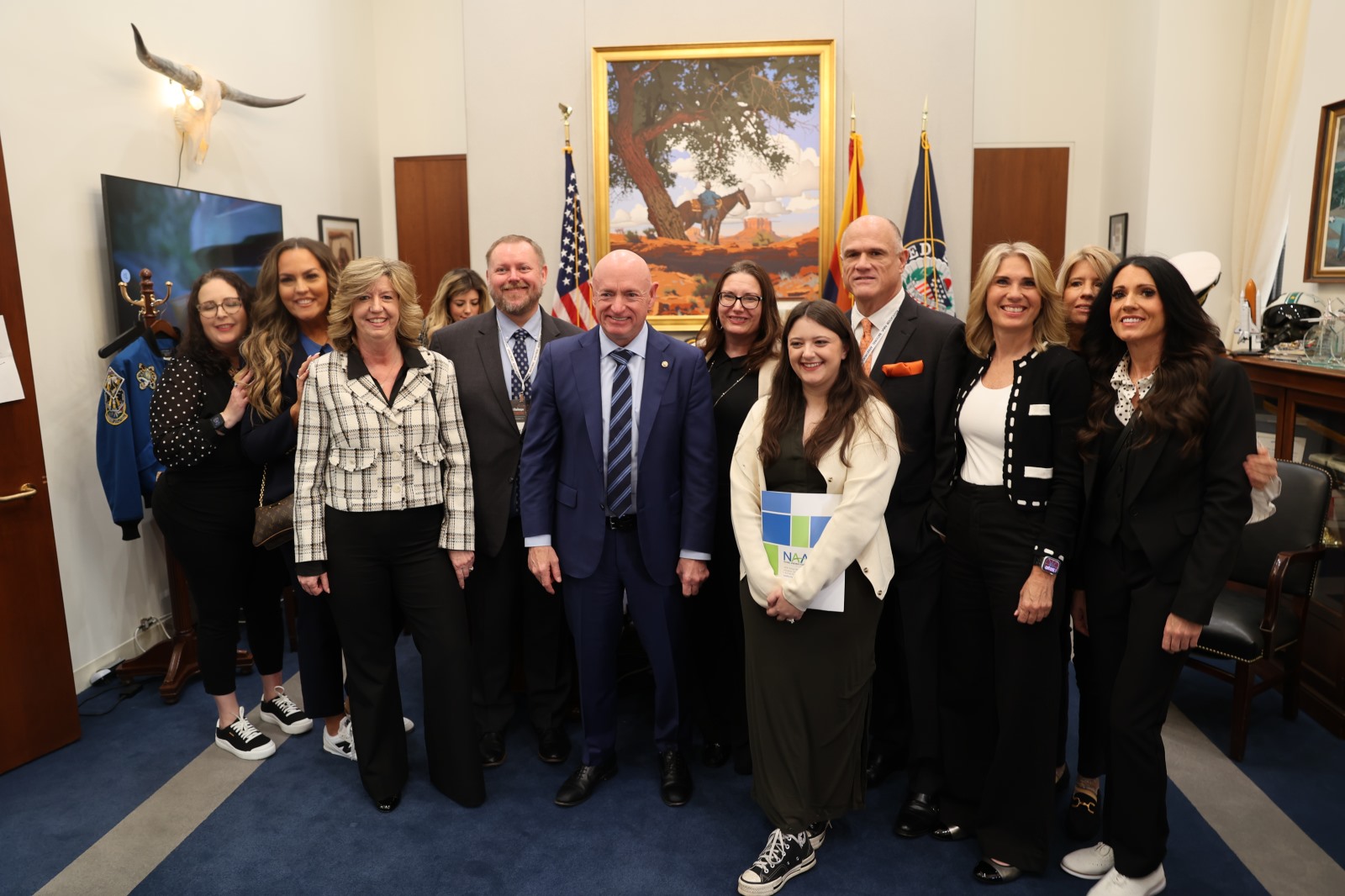 AMA delegates and members participating in NAA Advocate meetings