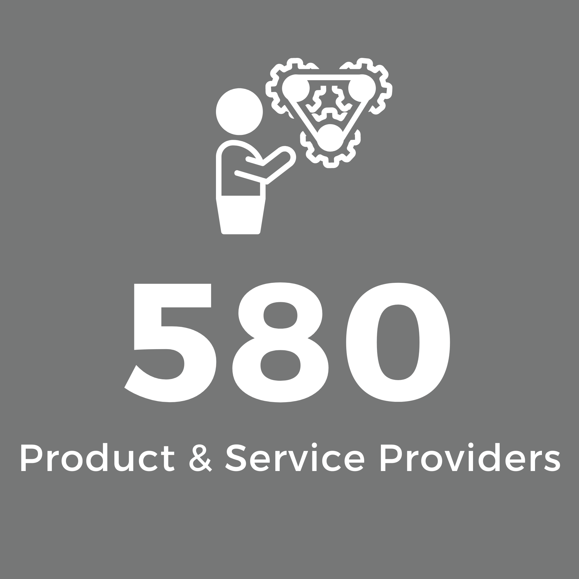 580 Product & Service Providers