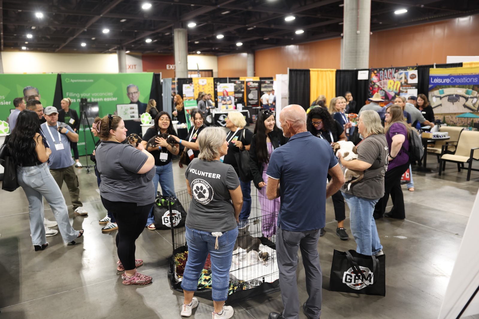 Exhibitors at the AMA Phoenix Trade Show