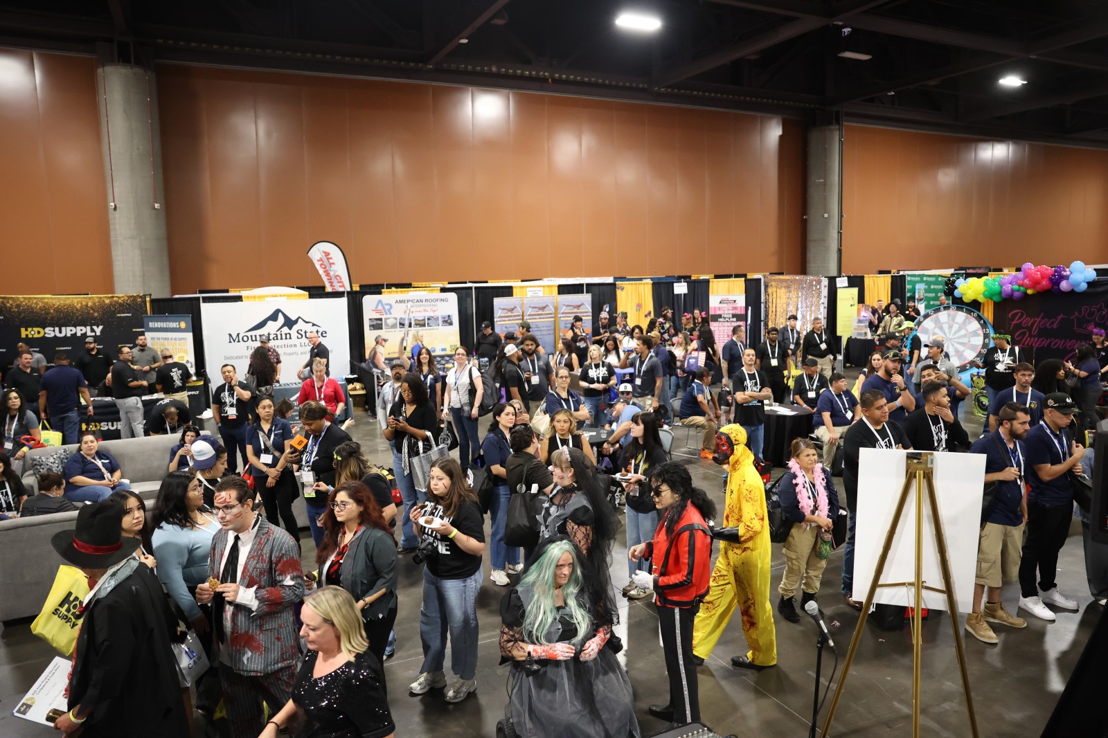 Networking on the AMA Trade Show floor