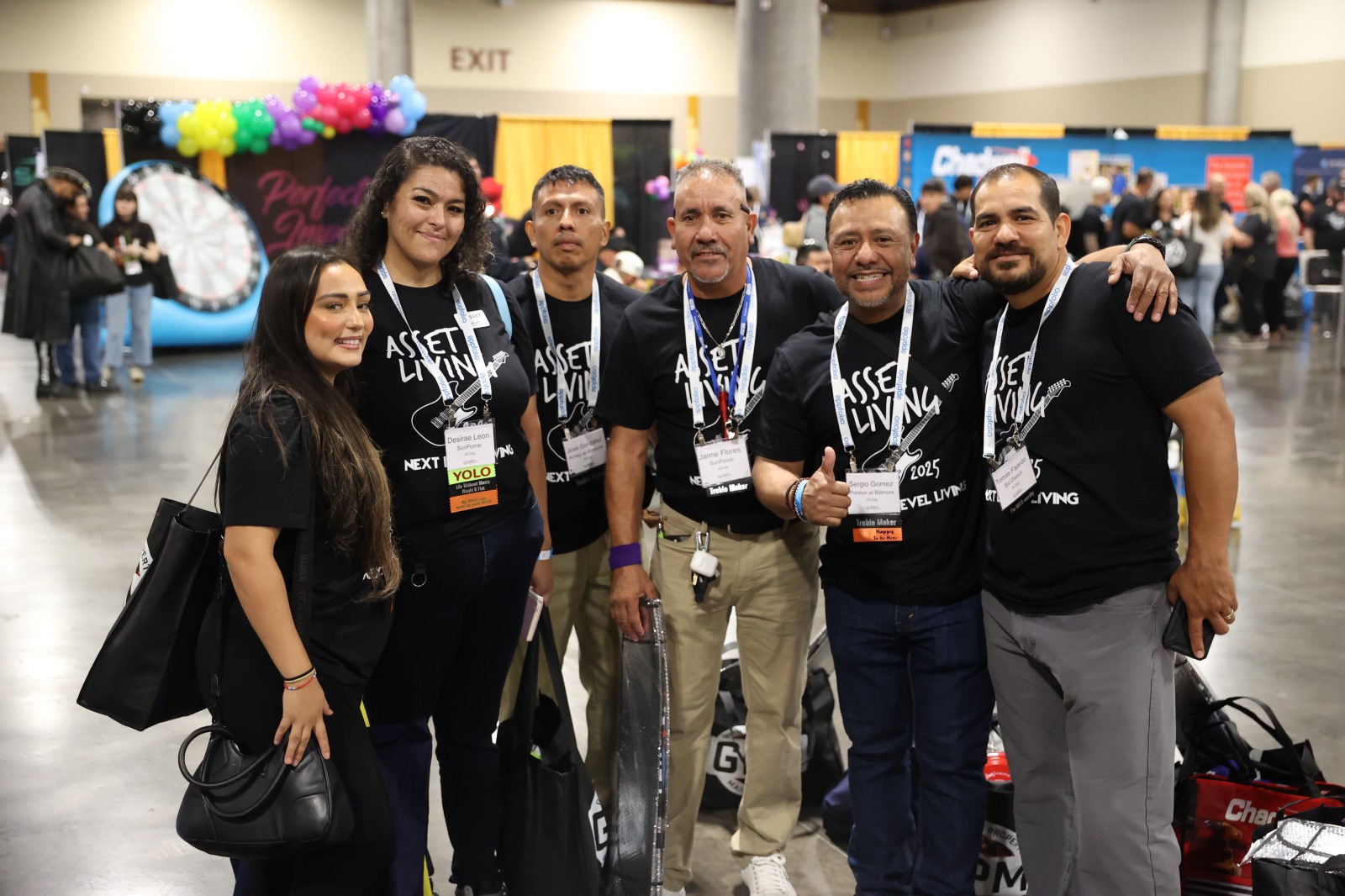 Attendees enjoying the AMA Phoenix Trade Show