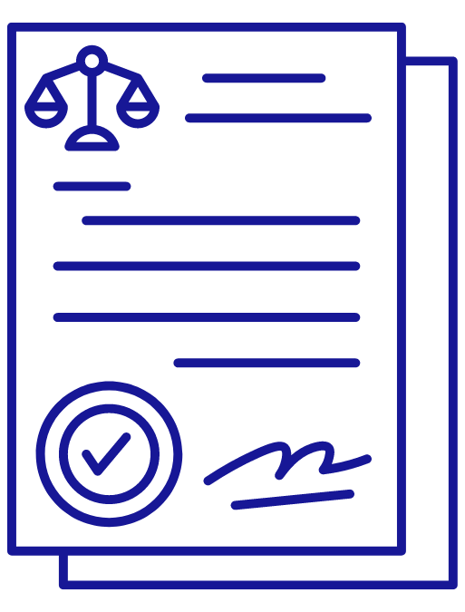 Icon of a law bill